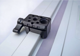 Opritor stop, kick-back pentru sina de ghidare