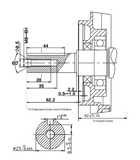 Motor Loncin 6.6 kW benzina G270F